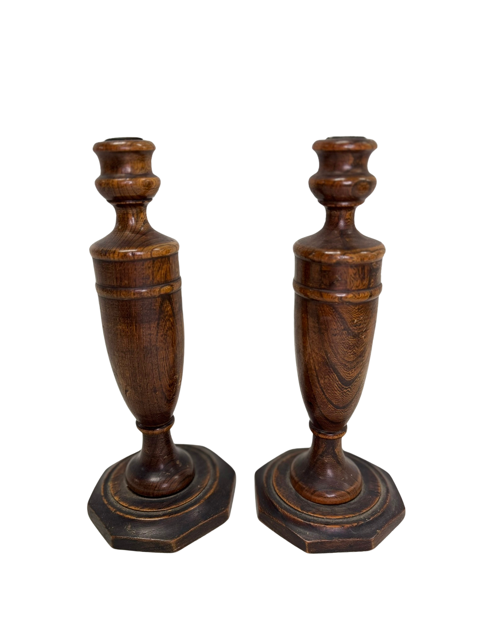 Pair of Antique English Candlelsticks