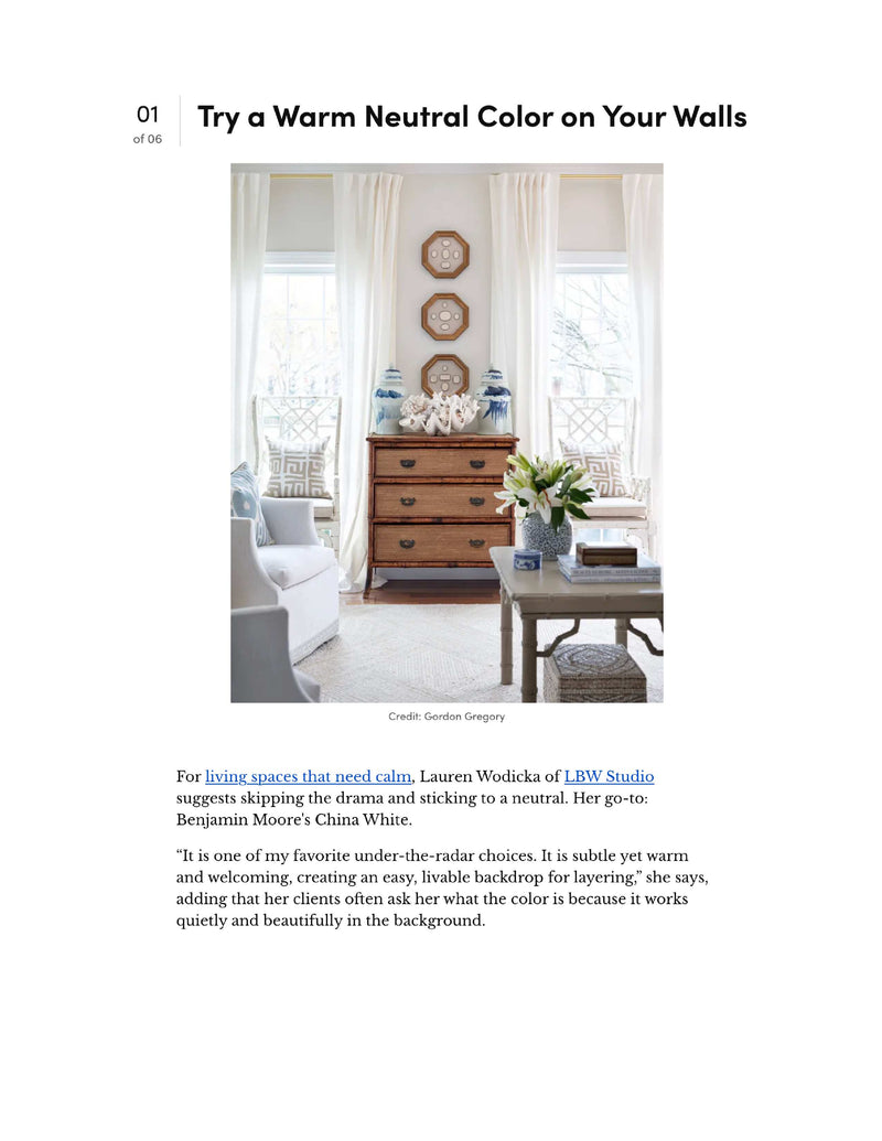 6 Overlooked Design Moves That Help Create a Calmer, More Intentional Home