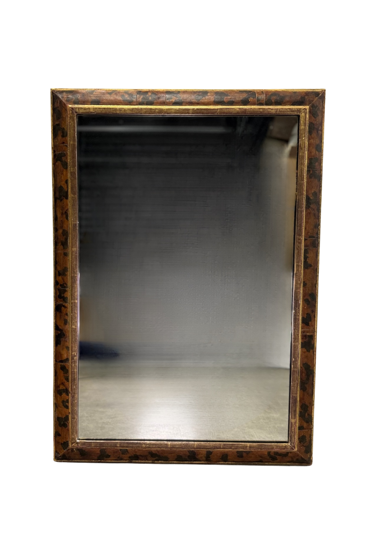Antique Tortoise Shell Mirror