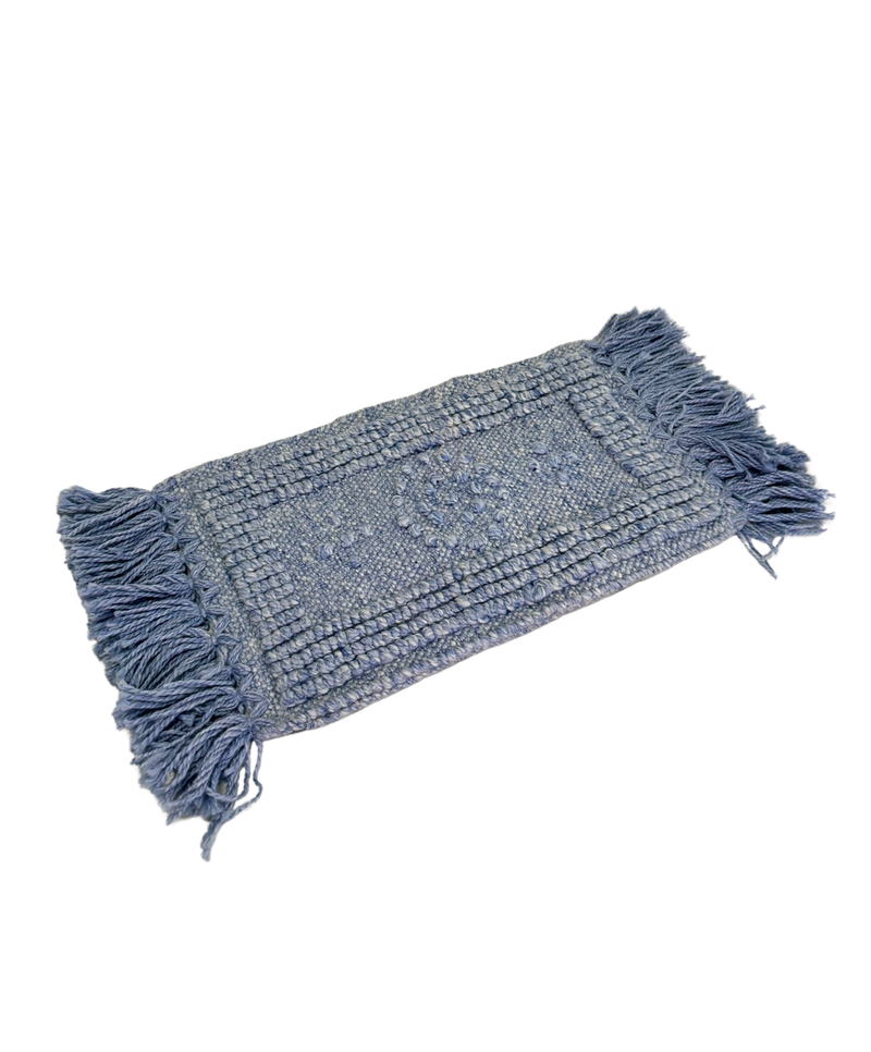 Blue Lumbar Pillow Cover