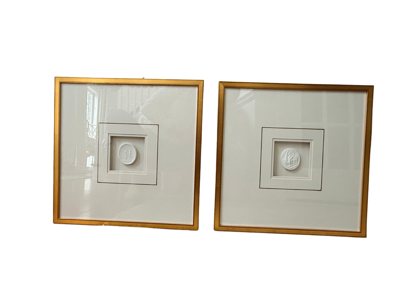 Pair of Framed Intaglios