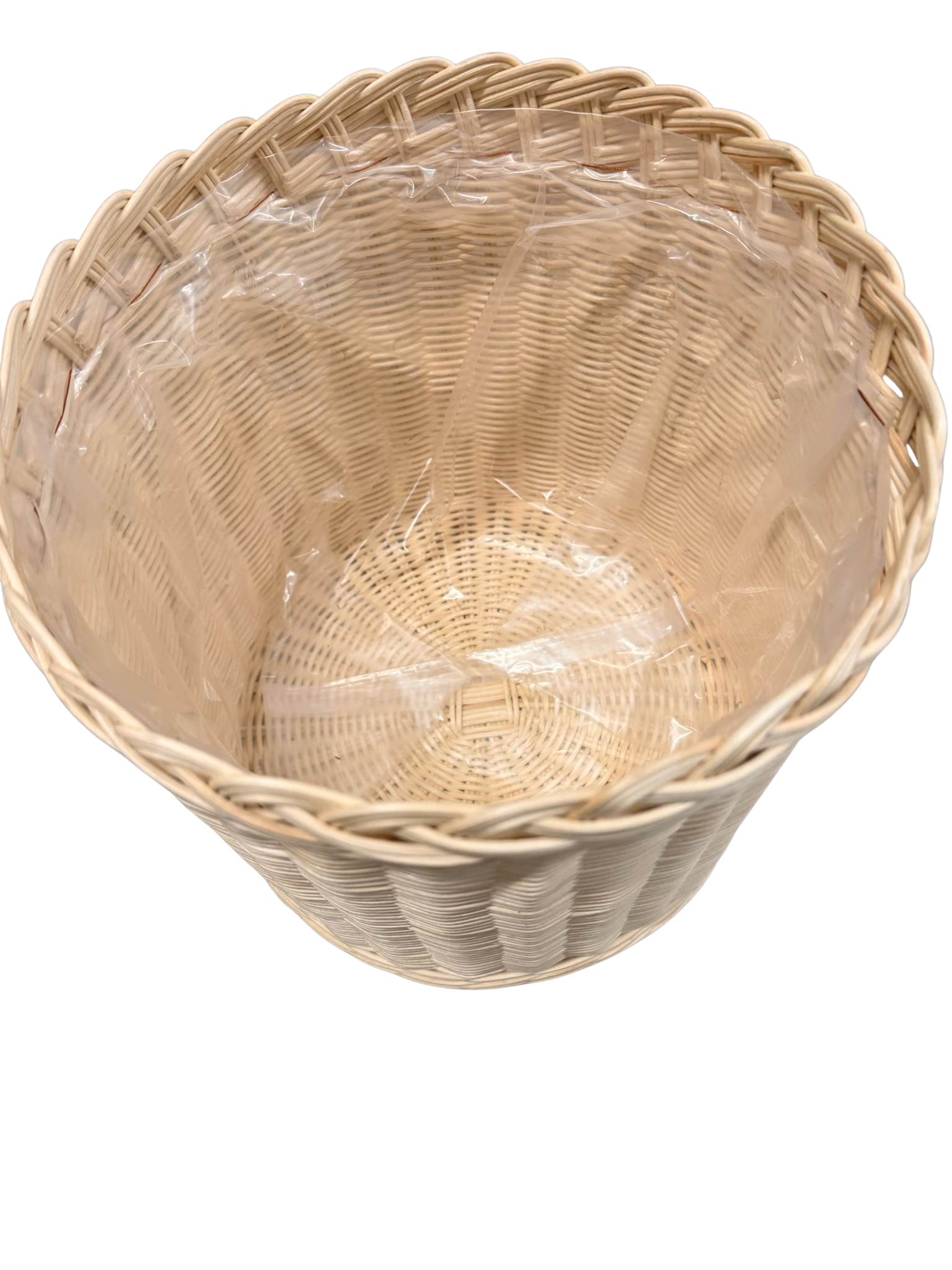 Amanda Lindroth Braided Wicker "Everything" Basket