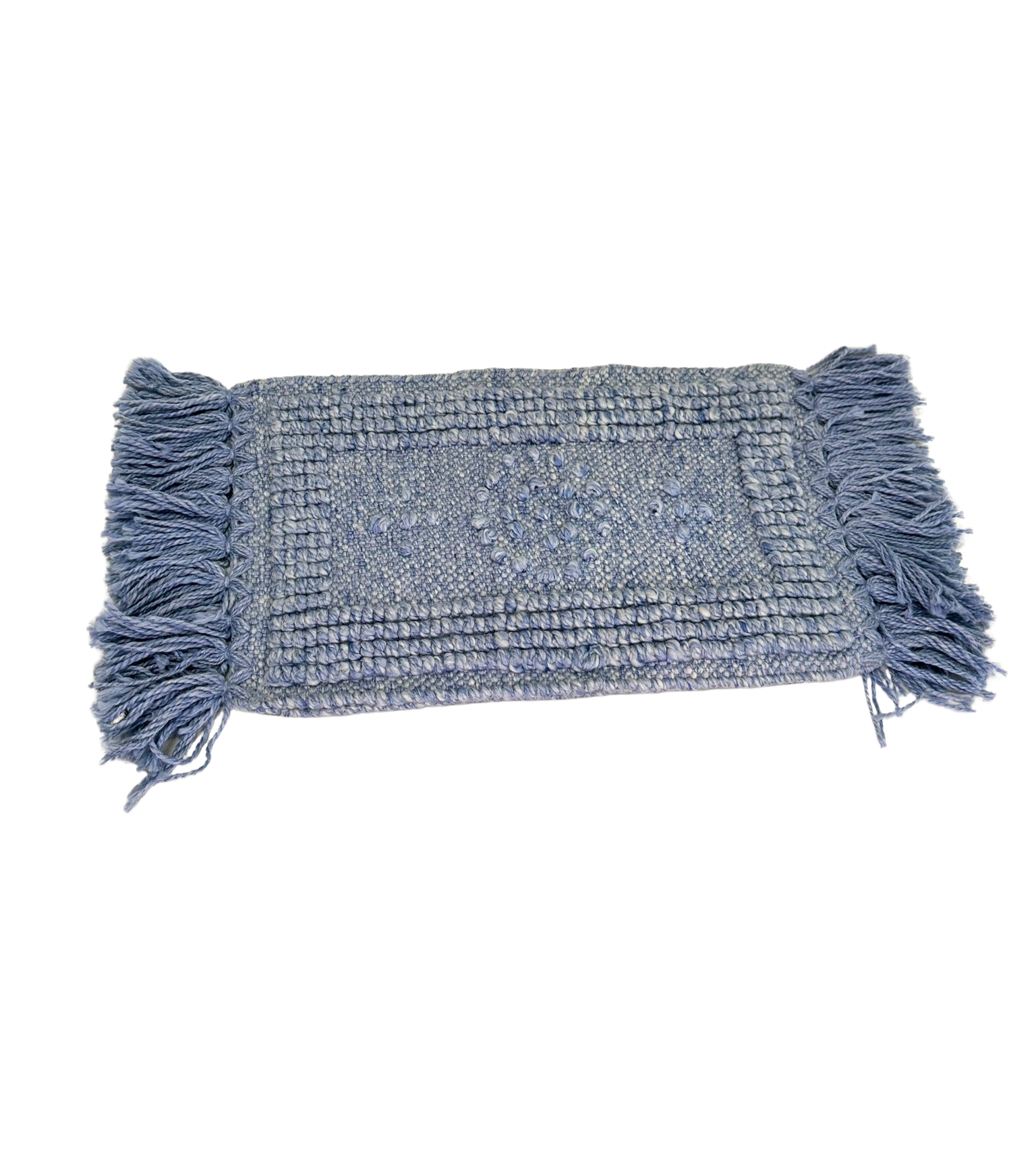 Blue Lumbar Pillow Cover