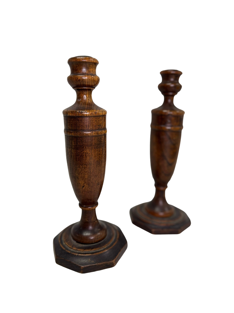 Pair of Antique English Candlelsticks