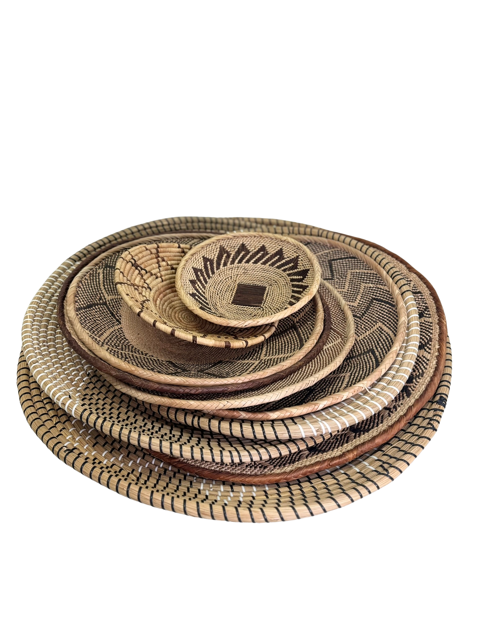 Collection of 10 Decorative Baskets