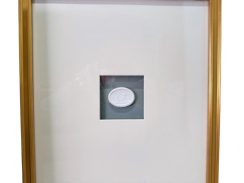 Set of Four Framed Intaglios