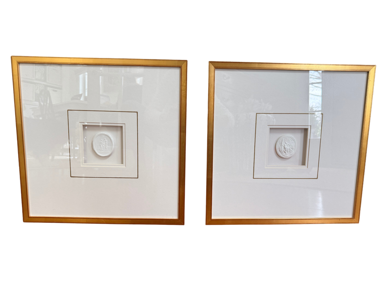 Pair of Framed Intaglios