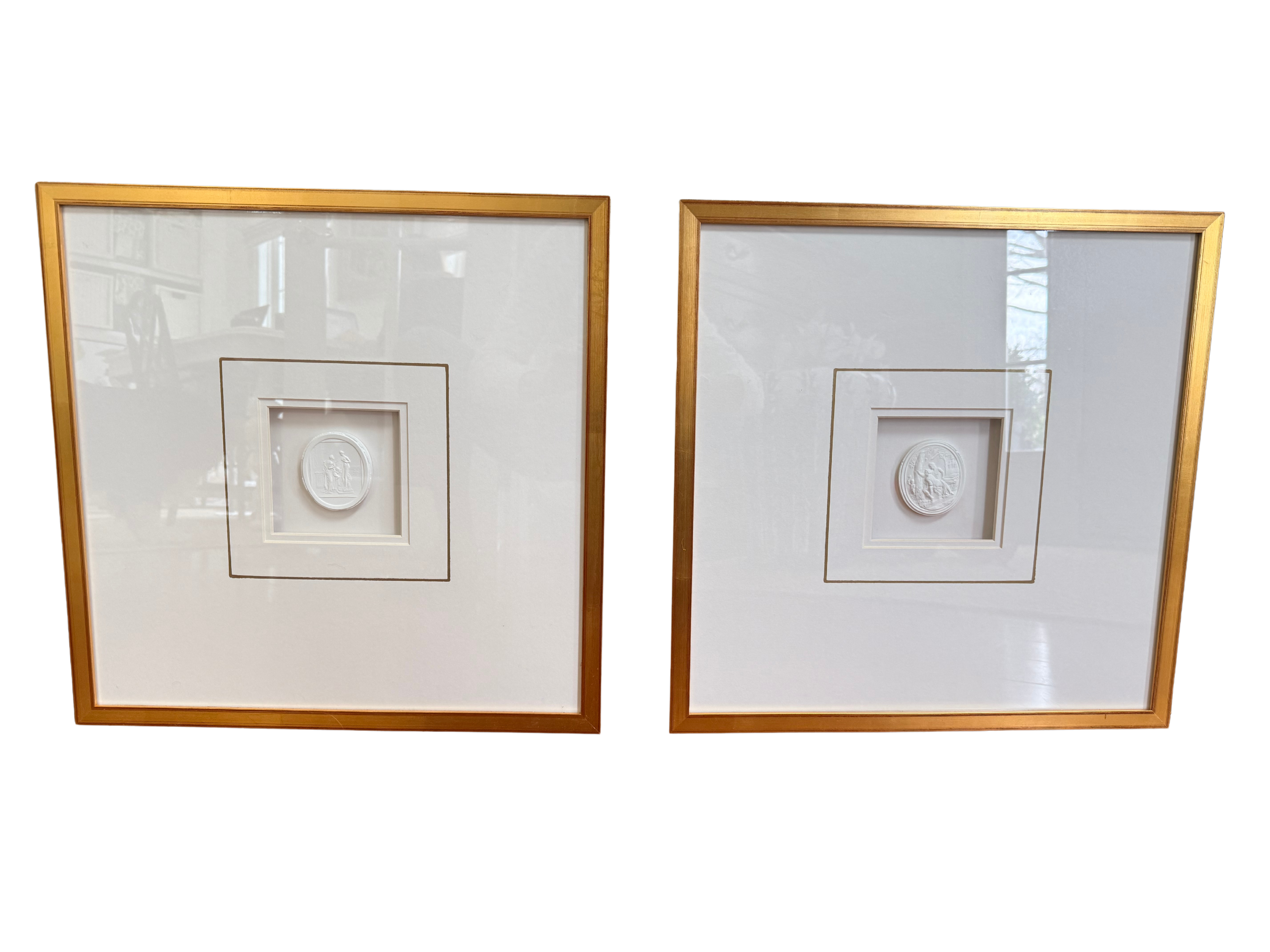 Pair of Framed Intaglios
