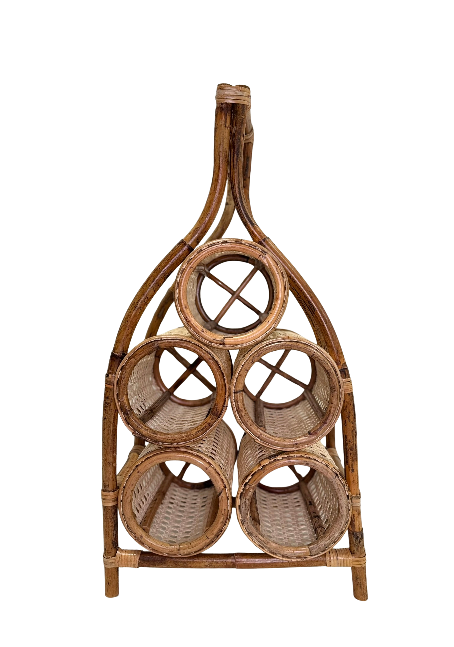 Rattan Wine Holder