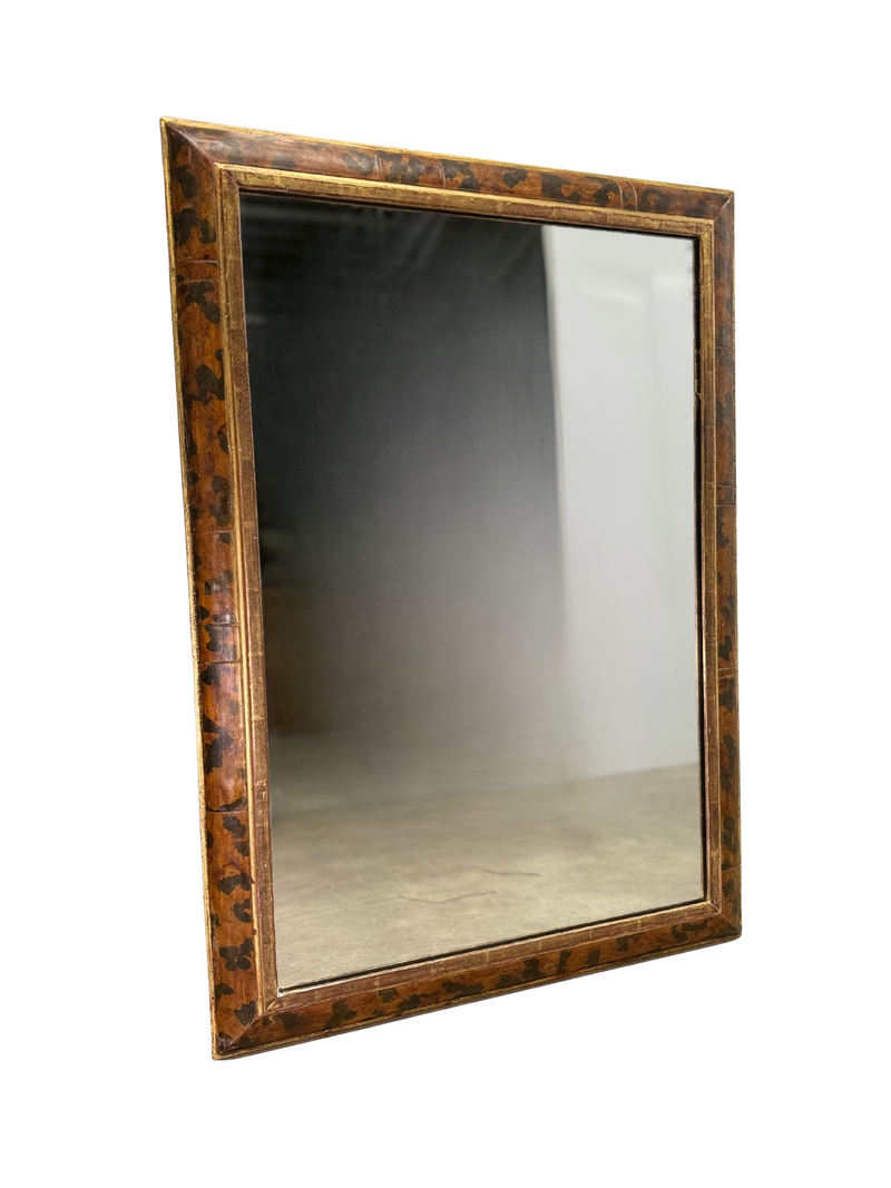 Antique Tortoise Shell Mirror