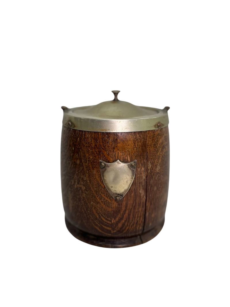 Antique English Biscuit Jar