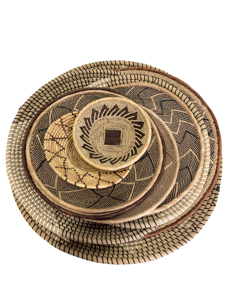 Collection of 10 Decorative Baskets