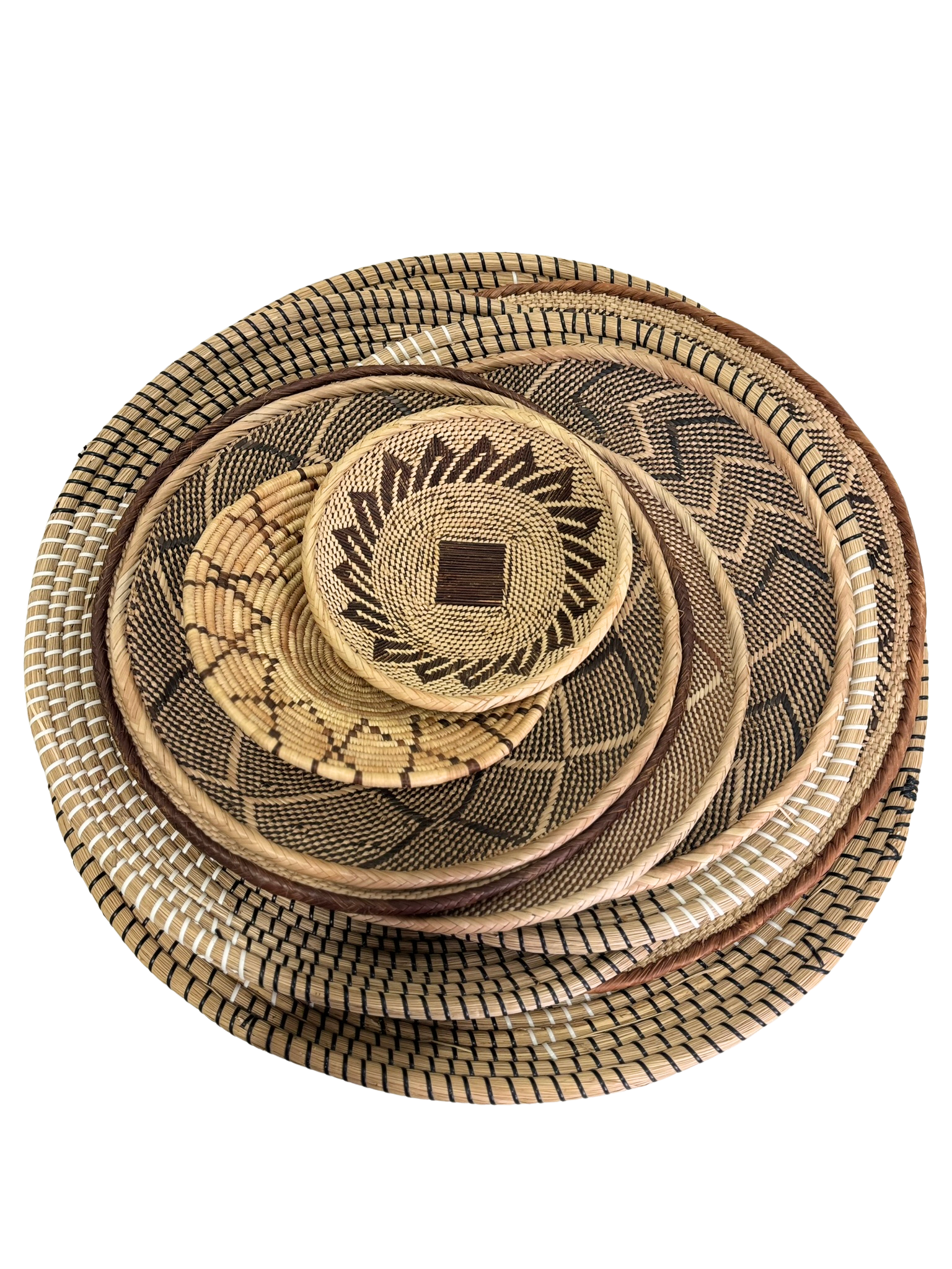 Collection of 10 Decorative Baskets